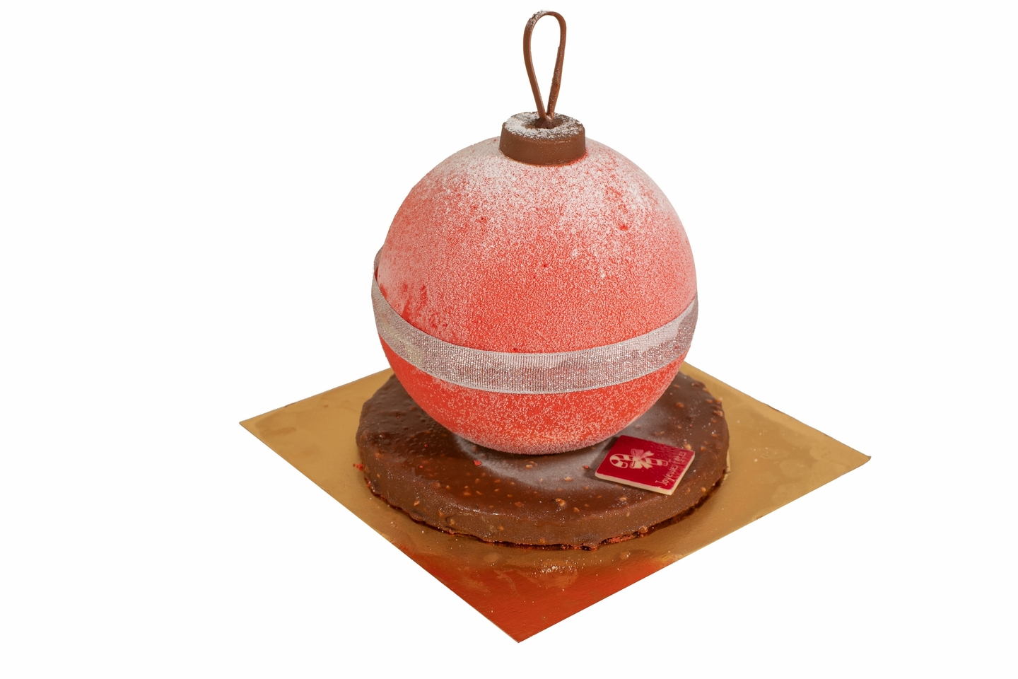 BÛCHE GLACÉE "BOULE GOURMANDE" 6/8 PERS - BÛCHES DE NOEL - de la feve 