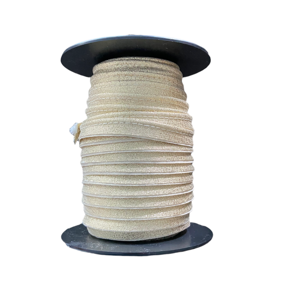 Passepoil lurex doré 10mm