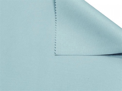 Coupon en polyester imperméable uni bleu ciel 50x80cm