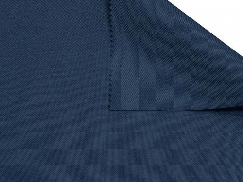 Coupon en polyester imperméable uni bleu marine 50x80cm