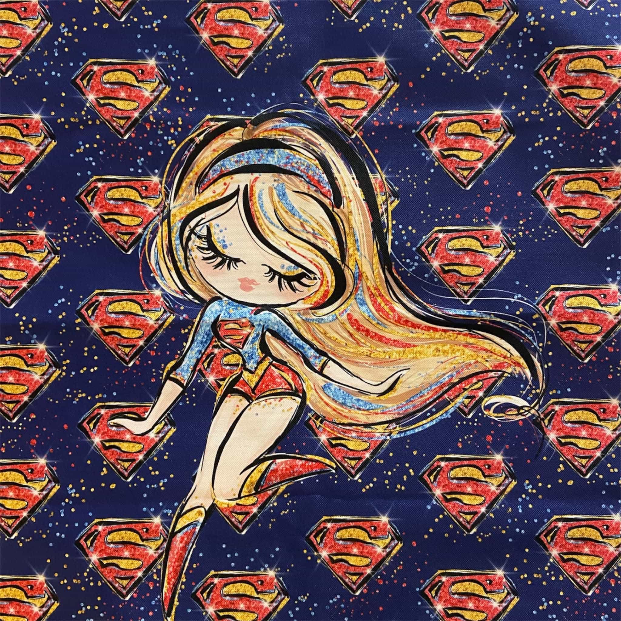 Panneau de polyester imperméable super women 40x45cm