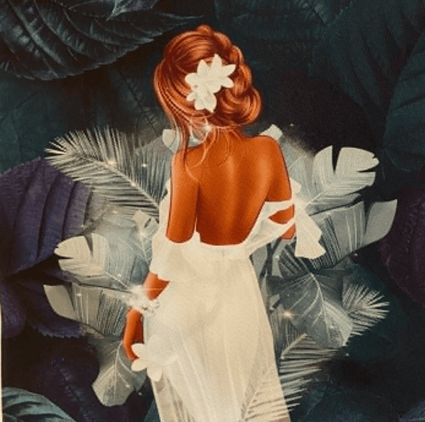 femme de dos