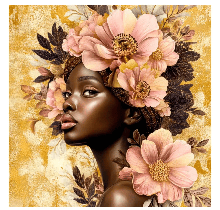women fleurs