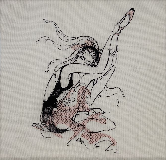 ppi 3030 danseuse en ballerine