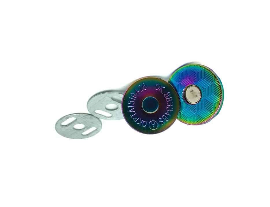 LB bouton magnetique multicolore