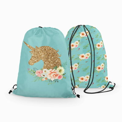 PPIAR Licorne glitter menthe