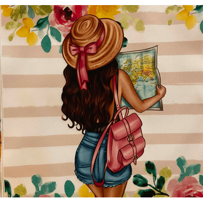 fille sac a dos