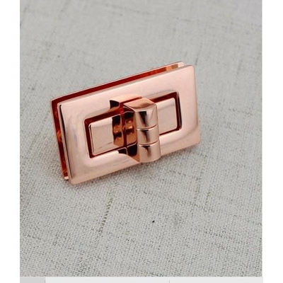 LB Fermoir rectangle rose