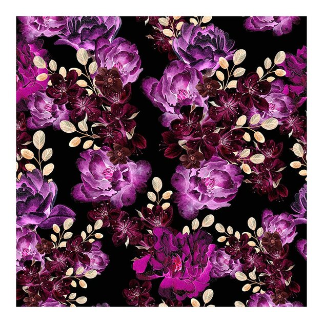 PSC fleurs lumineuses violet 29