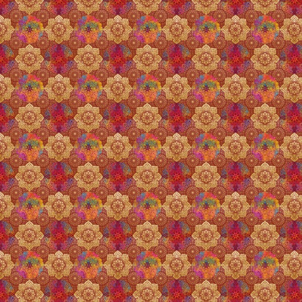 CPI petit mandala rouge