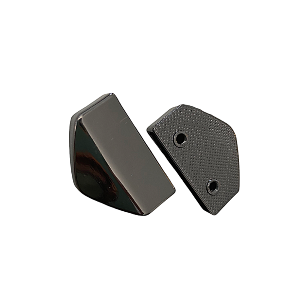 embout de sangle noir