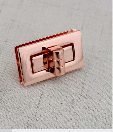 LB Fermoir rectangle rose
