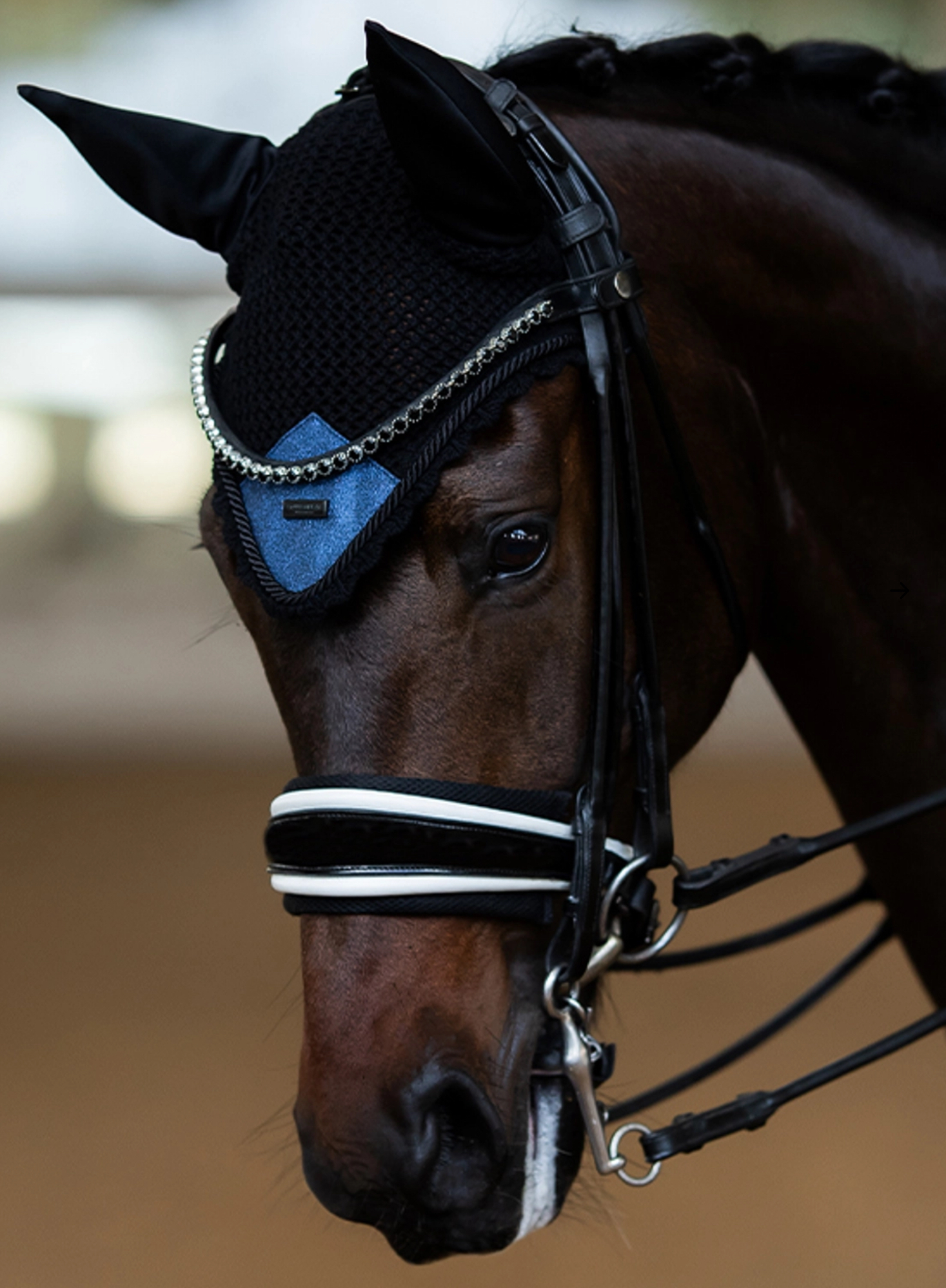 Bonnet - POLAR NIGHT GLIMMER - Equestrian Stockholm