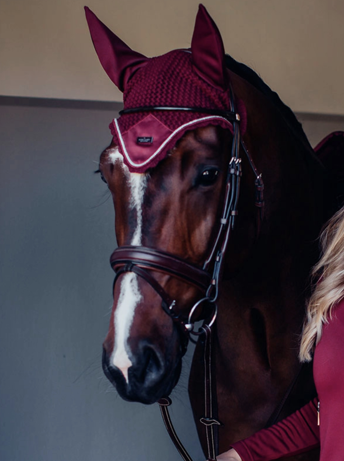 Bonnet - BORDEAUX - Equestrian Stockholm