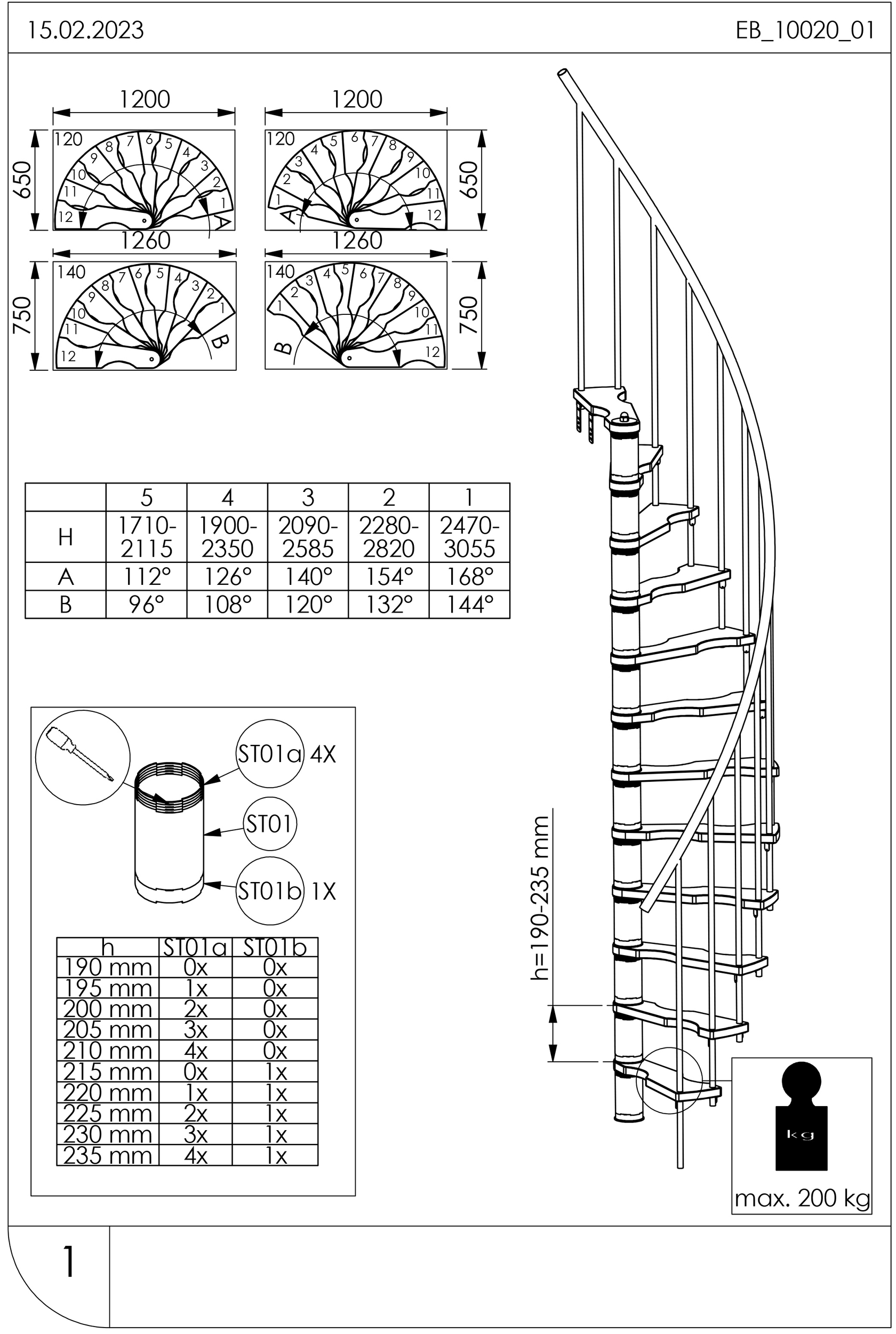 Plans-escalier