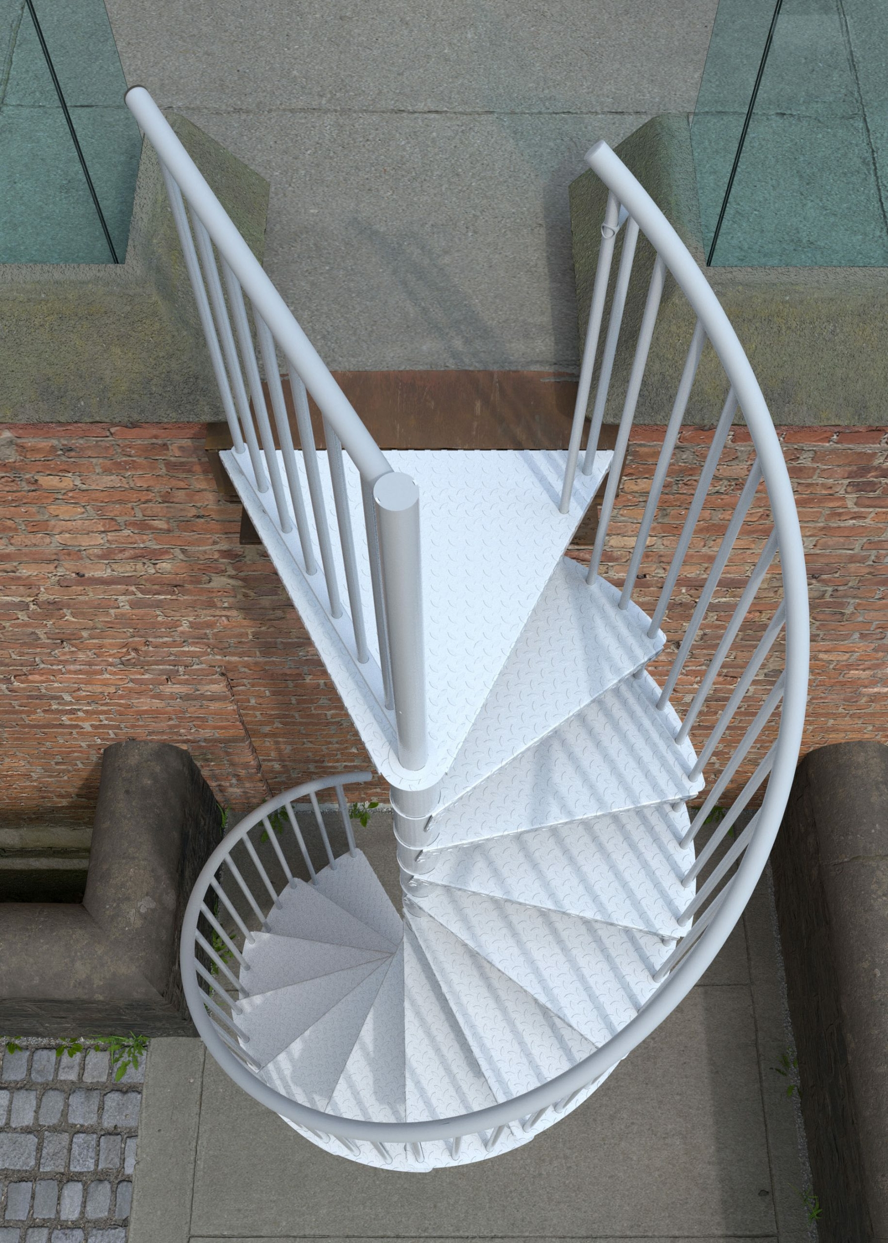 Escalier-colimacon-exterieur-blanc-a