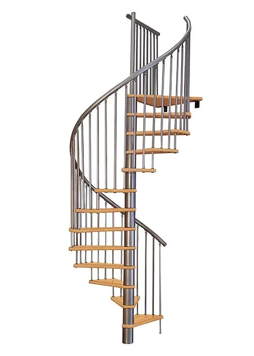 Escalier-colimacon-gris