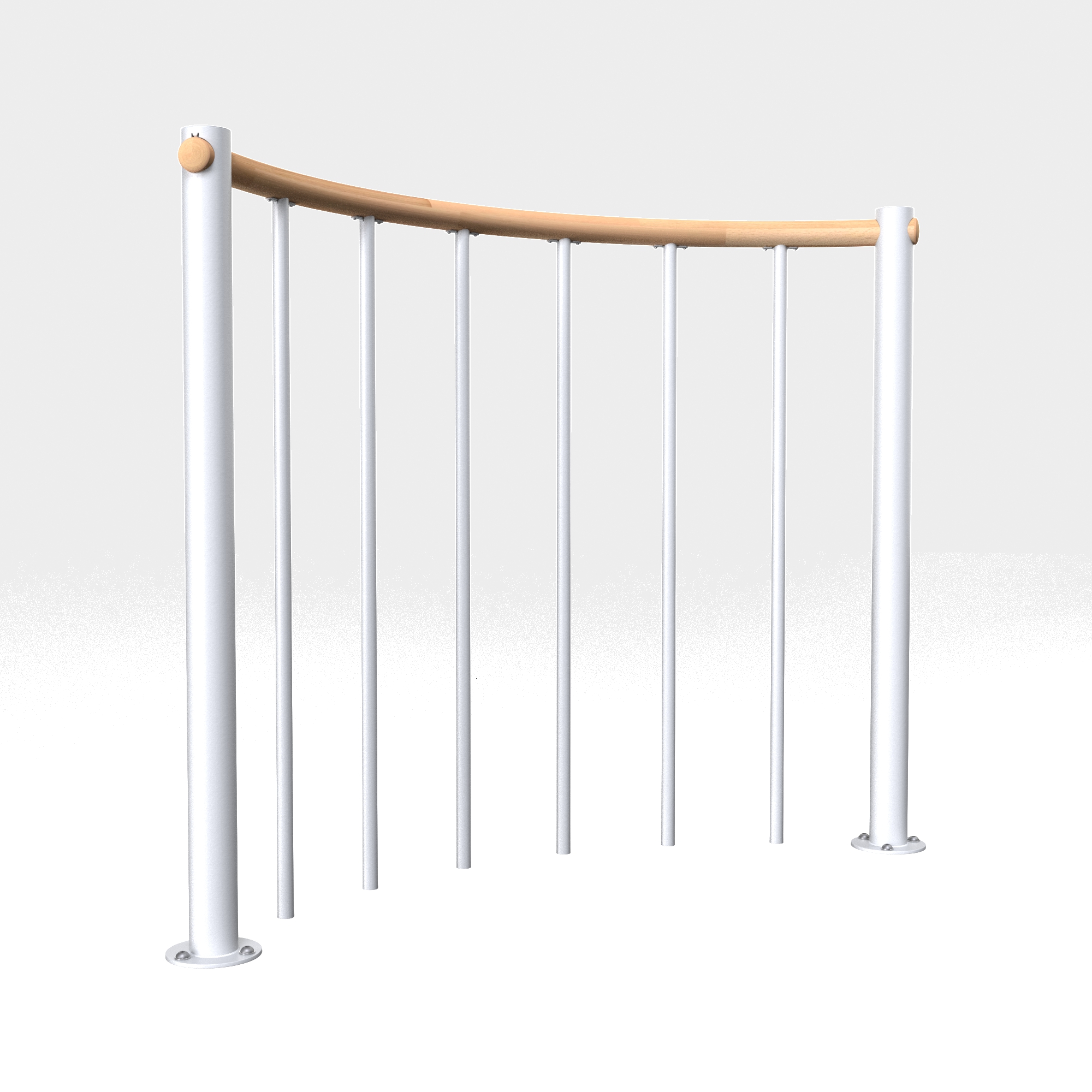 Balustrade-ronde-Minka-Spiral-Wood-c