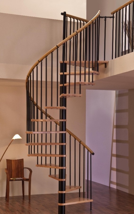 Escalier hélicoidal minka 120 cm escaliers colimaçon / hélicoïdal Escalier décor Métal