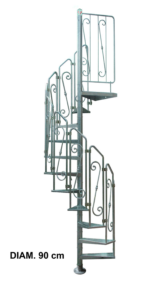 escalier helicoidal 90 cm