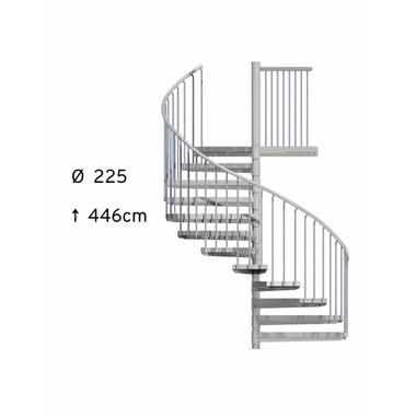 Escalier-colimacon-acier-galvanise