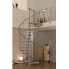 Escalier colimaçon en acier et chêne massif Minka Venezia Ø 140 cm