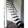 Escalier modulaire en acier et bois Minka Style