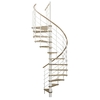 Escalier colimaçon en chêne massif et acier Minka Venezia Ø 120 cm