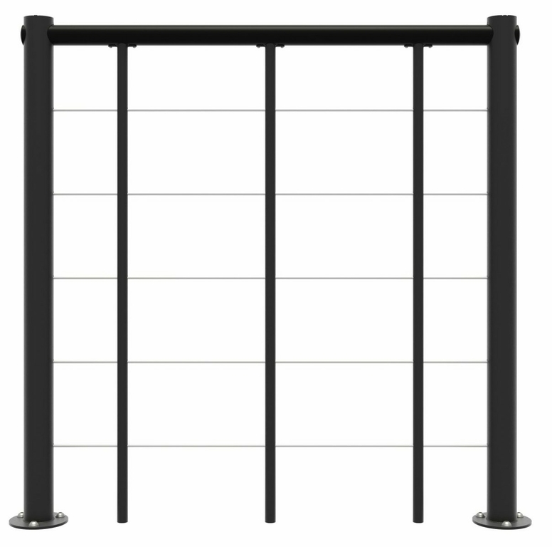 Garde Corps Verre Garde-Corps Poteau De Clôture Main Courante 304 Acier