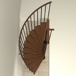 Escalier-colimacon-Fontanot-Tulip-noir-wenge-a