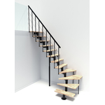 Escalier-quart-tournant-Minka-Comfort-noir