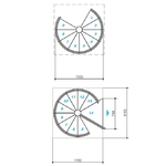 Plans-escalier-colimacon-diametre-110