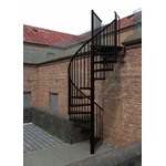 Escalier-colimacon-exterieur-noir