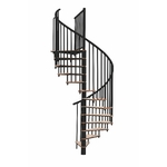 Escalier-colimacon-acier-bois-d