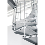 Escalier exterieur colimacon-galvanise-b