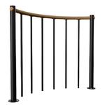 Balustrade-ronde-Minka-Spiral-Wood