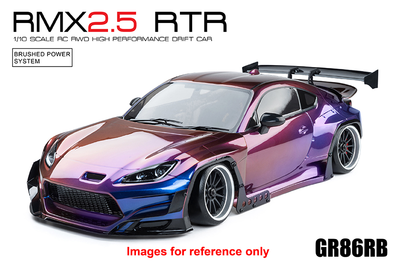 MST - RC DRIFT BRUSHED - RMX 2.5 RTR TOYOTA GR86 RB VIOLET IRIDESCENT