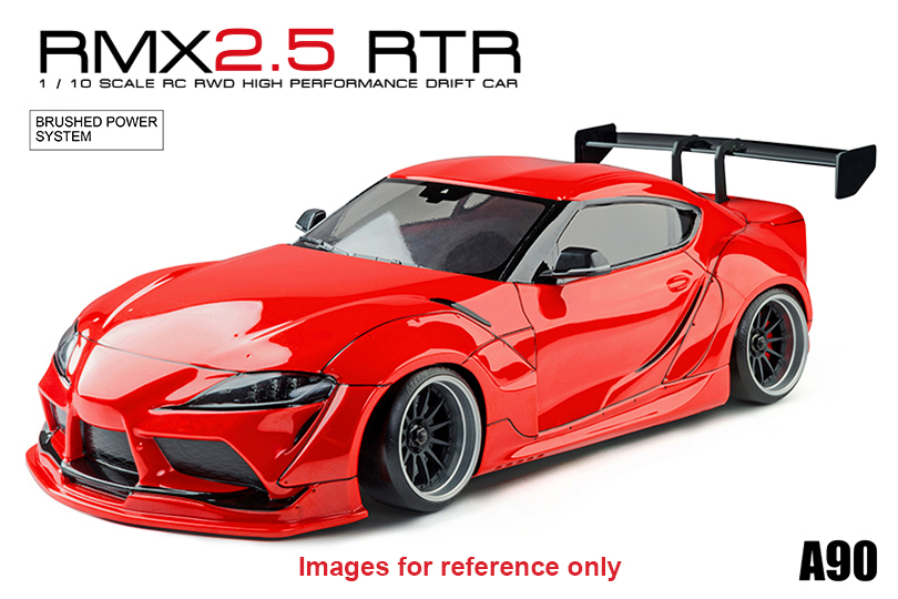 MST - RC DRIFT BRUSHED - RMX 2.5 RTR TOYOTA SUPRA A90 ROUGE