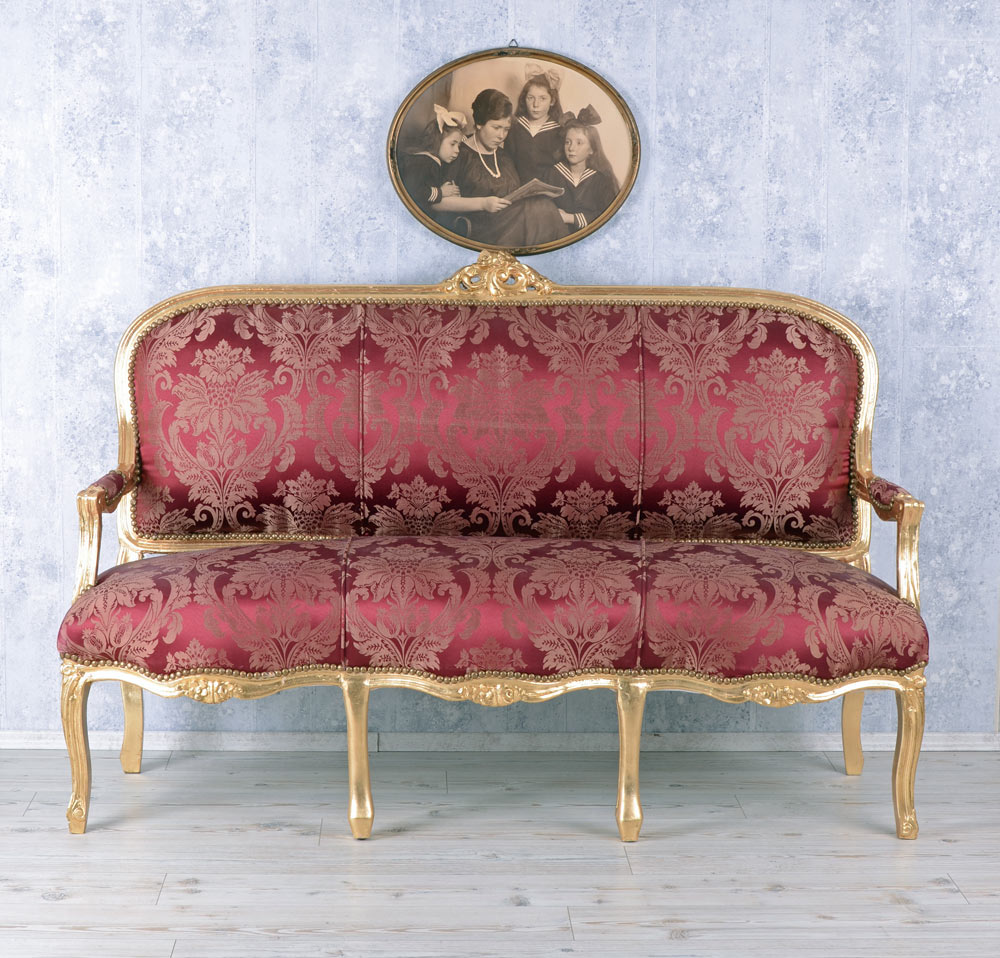 Canape-Louis-XV