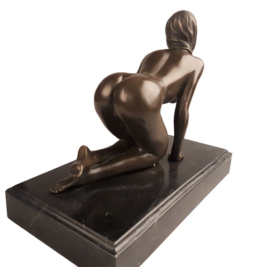 Statue-bronze-nu-a