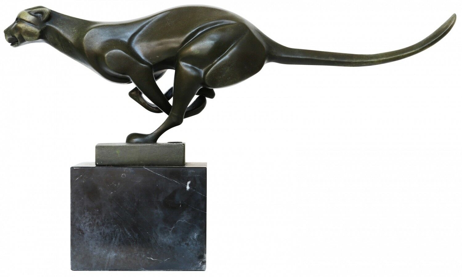 Statue-bronze-panthère-a