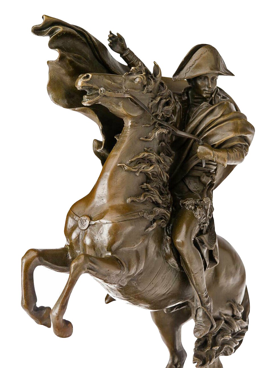 Statue-bronze-Napoleon-cheval-a