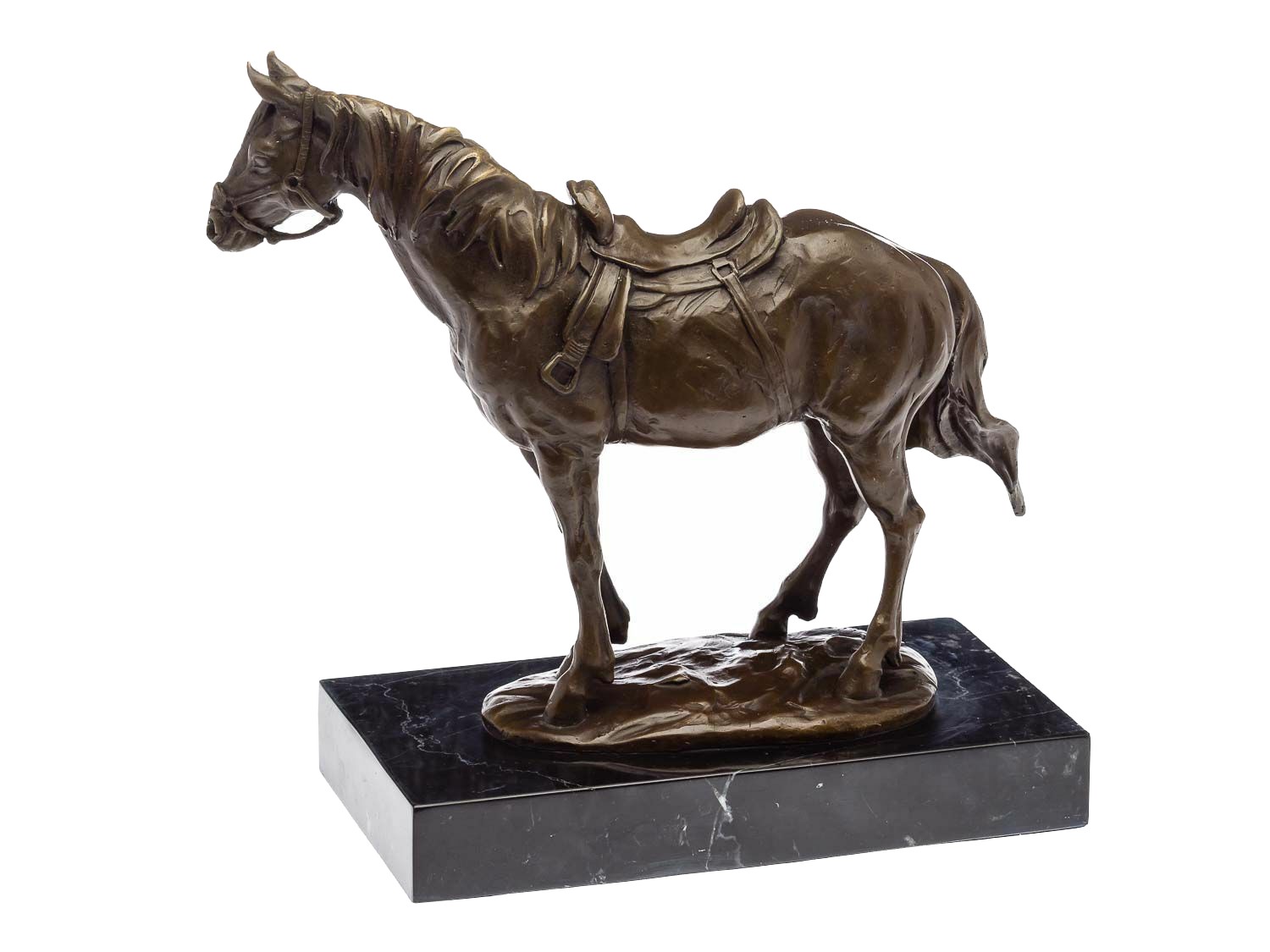 Statue-bronze-cheval-a