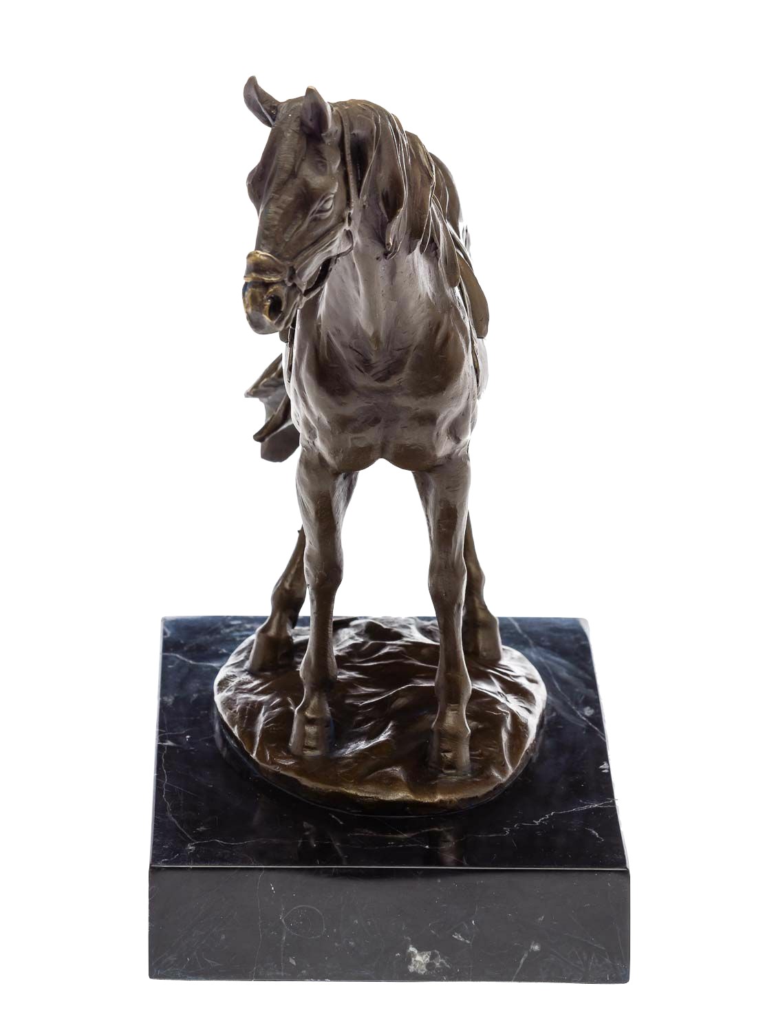 Statue-bronze-cheval-b