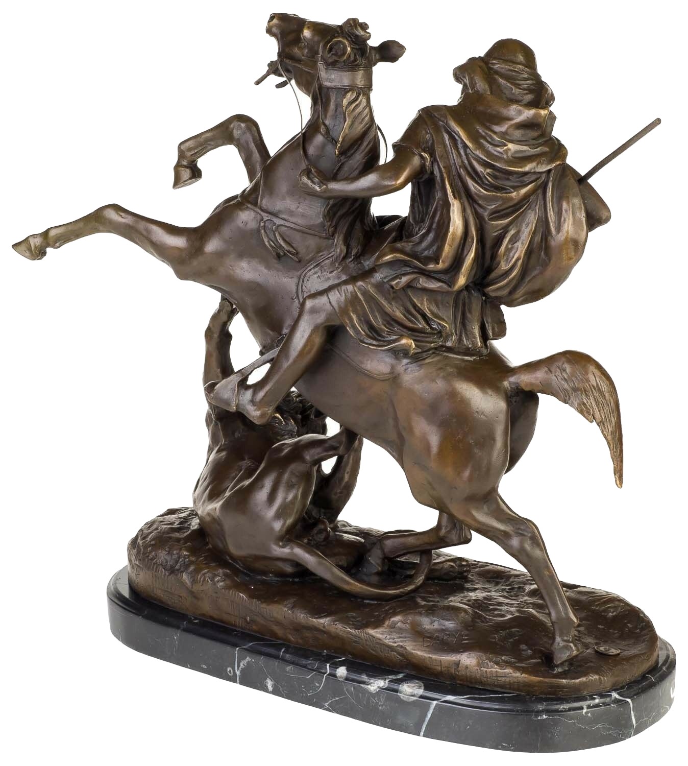 Cavalier-arabe-lion-a