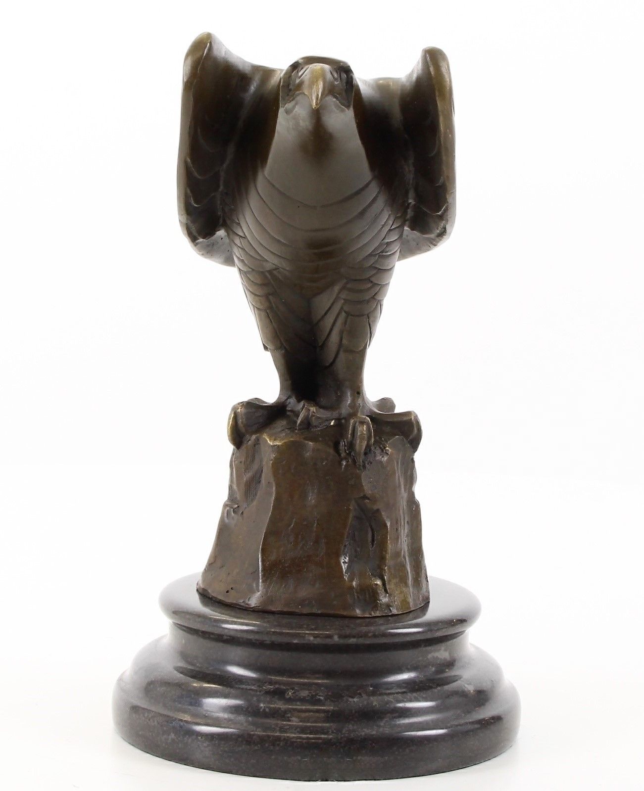 Statue-bronze-aigle-b