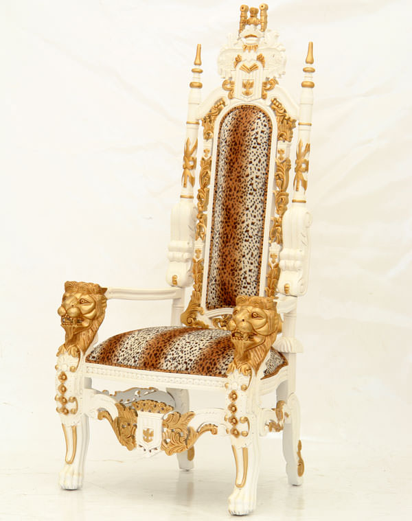 Trone-presidentiel-lions-leopard-b