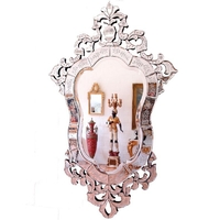 Miroir vénitien style baroque 100x60cm Caldora