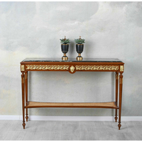 Console style Louis XVI en noyer Balleroy