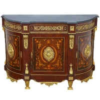 Buffet style Louis XVI en marqueterie noyer amarante Chantilly